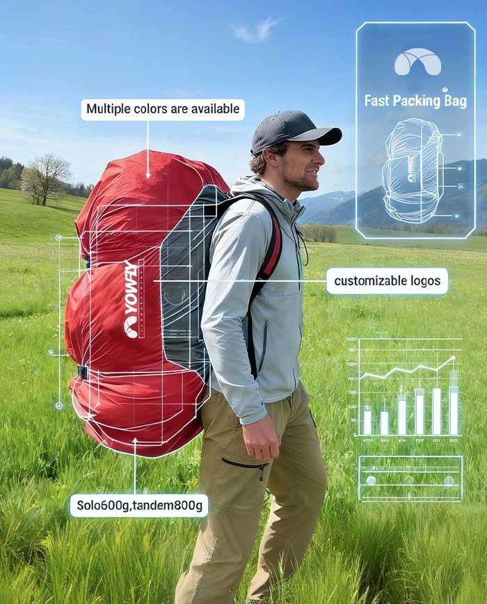 fast pack bag paragliding