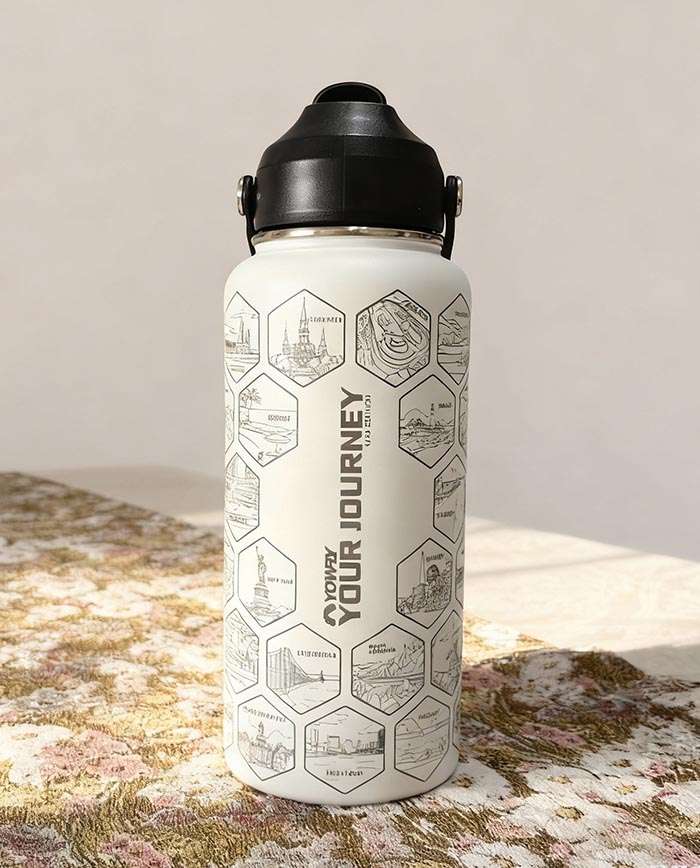 USA Edition Water Bottle With Stickers